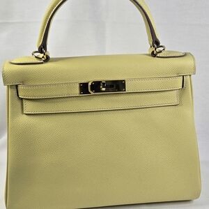 Elegant Yellow Handbag